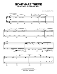 A Nightmare On Elm Street von Charles Bernstein (Download) 