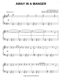 Away In A Manger von John T. McFarland (Download) 
