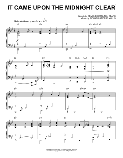 It Came Upon The Midnight Clear [Jazz version] von Richard Storrs Willis (Download) 