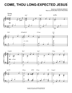 Come, Thou Long-Expected Jesus [Jazz version] von Rowland Hugh Prichard (Download) 