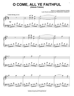 O Come, All Ye Faithful von John Francis Wade (Download) 