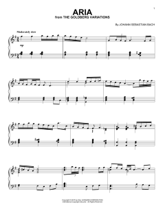 Aria [Jazz version] von Johann Sebastian Bach (Download) 