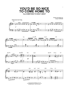 You'd Be So Nice To Come Home To [Jazz version] von Cole Porter (Download) 