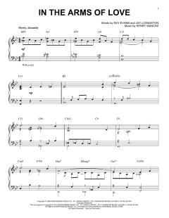 In The Arms Of Love [Jazz version] von Henry Mancini (Download) 