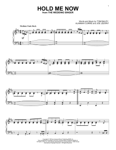 Hold Me Now von Tom Bailey (Download) 