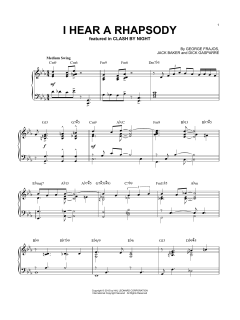 I Hear A Rhapsody [Jazz version] von Dick Gasparre (Download) 