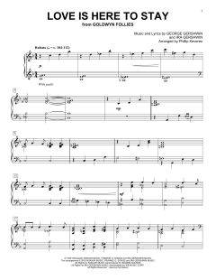 Love Is Here To Stay von Ira Gershwin (Download) 
