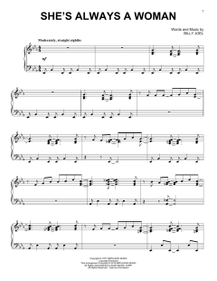 She's Always A Woman [Jazz version] von Billy Joel (Download) 