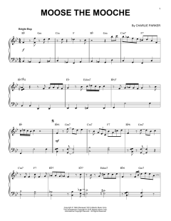 Moose The Mooche von Charlie Parker (Download) 