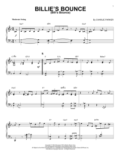 Billie's Bounce (Bill's Bounce) von Charlie Parker (Download) 
