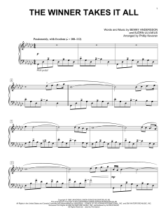 The Winner Takes It All von ABBA (Download) 