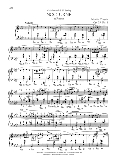 Nocturne in F minor, Op. 55, No. 1 (Download) 