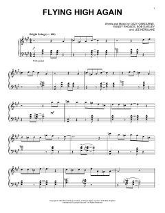 Flying High Again [Jazz version] von Ozzy Osbourne (Download) 