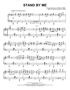 Stand By Me [Jazz version] von Ben E. King (Download) 