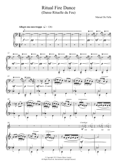 Ritual Fire Dance von Manuel De Falla (Download) 