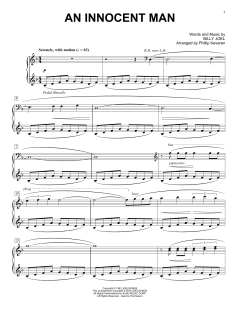 An Innocent Man [Classical version] von Billy Joel (Download) 