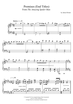 Promises (From The Amazing Spider-Man End Titles) von James Horner (Download) 