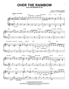 Over The Rainbow [Jazz version] von Harold Arlen (Download) 