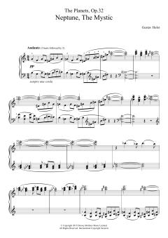 The Planets, Op. 32 - Neptune, The Mystic von Gustav Holst (Download) 