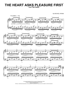 The Heart Asks Pleasure First von Michael Nyman (Download) 