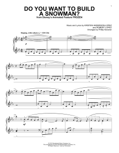 Do You Want To Build A Snowman? von Robert Lopez (Download) 