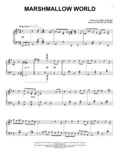 A Marshmallow World von Carl Sigman (Download) 