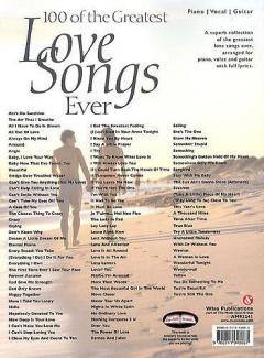 100 of the Greatest Love Songs Ever 