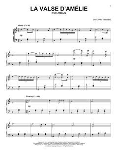 La Valse D'Amelie von Yann Tiersen (Download) 