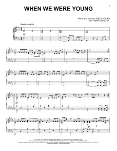When We Were Young von Adele (Download) 