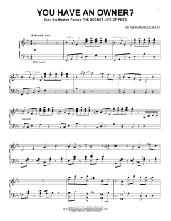 You Have An Owner? von Alexandre Desplat (Download) 