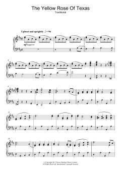 The Yellow Rose Of Texas von Traditional (Download) 
