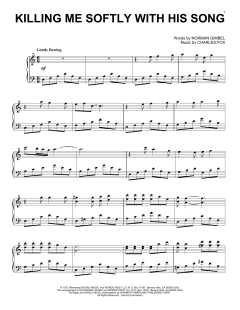 Killing Me Softly With His Song von Roberta Flack (Download) 