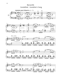 Gondolier's Song von Monika Twelsiek (Download) 
