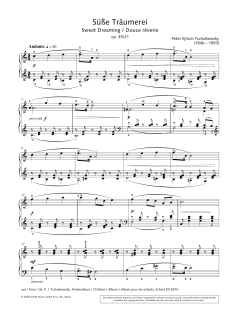 Sweet Dreaming von Pyotr Il'yich Tchaikovsky (Download) 