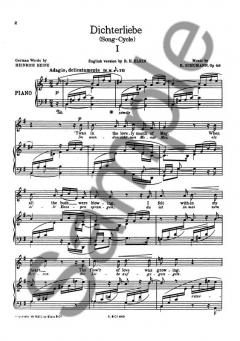 Dichterliebe Liedzyklus von Robert Schumann 