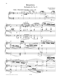 Bruyères von Claude Debussy (Download) 