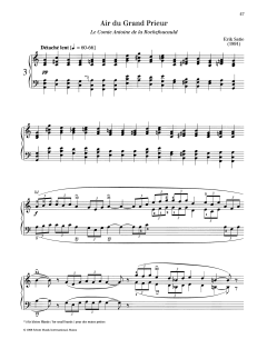 Air du Grand Prieur von Erik Satie (Download) 