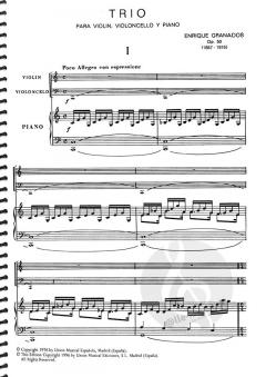 Trio op. 50 (Enrique Granados) 