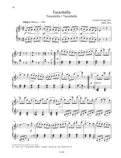 Tarantella von Friedrich Burgmuller (Download) 