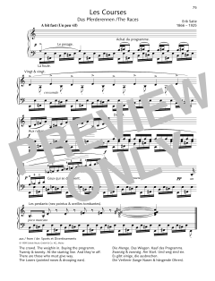 The Races von Erik Satie (Download) 
