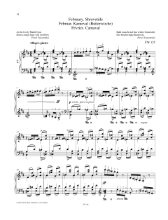 February von Pyotr Il'yich Tchaikovsky (Download) 