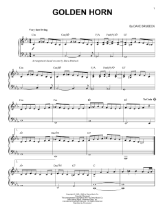 Golden Horn von Dave Brubeck (Download) 