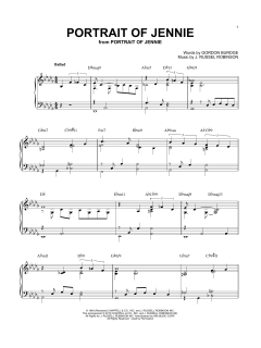 Portrait of Jennie [Jazz version] von J. Russell Robinson (Download) 
