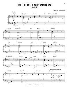 Be Thou My Vision [Jazz version] von Traditional Irish (Download) 
