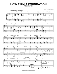 How Firm a Foundation [Jazz version] von John Rippon (Download) 