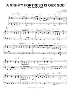 A Mighty Fortress Is Our God [Jazz version] von Frederick H. Hedge (Download) 