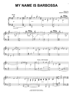 My Name Is Barbossa von Geoff Zanelli (Download) 