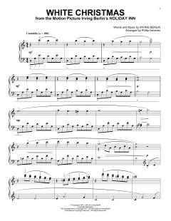 White Christmas [Classical version] von Irving Berlin (Download) 