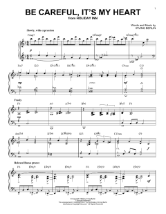 Be Careful, It's My Heart [Jazz version] von Irving Berlin (Download) 