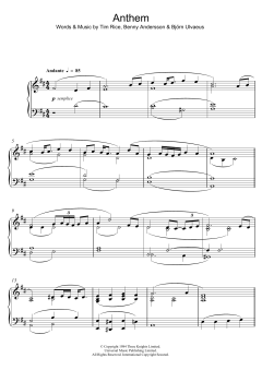 Anthem von Benny Andersson (Download) 